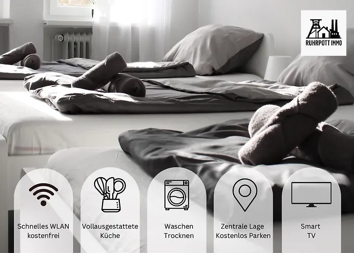 Ruhrpottimmo - Zentrale In - Bis Zu 7 Pers Appartement